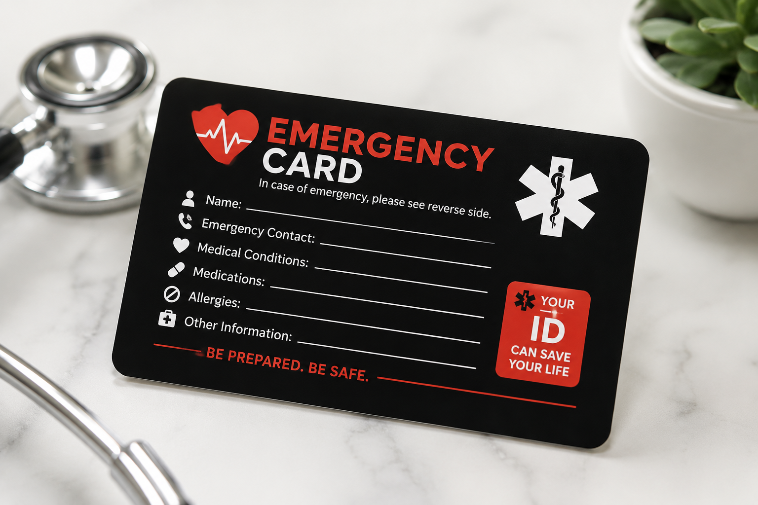 Emergency Card